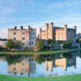 Leeds castle, autumn afternoon