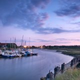Oare creek, dusk