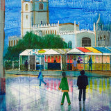 Cambridge Market - Rainy Day