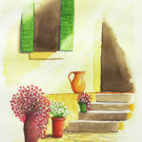 Mediterranean Courtyard