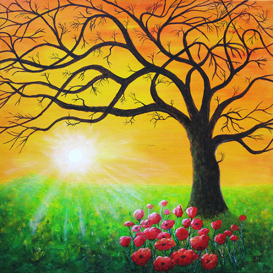 Poppy Sunset