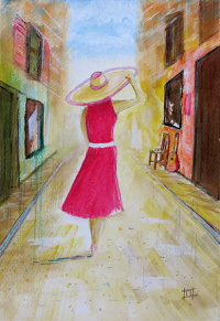 My new painting called 'South American Way'
