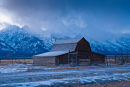 Barn at Dusk
