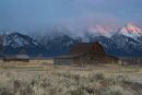 Barn at Sunrise