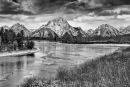 Mount Moran from Oxbow Bend