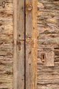 Wooden Door in Pienza