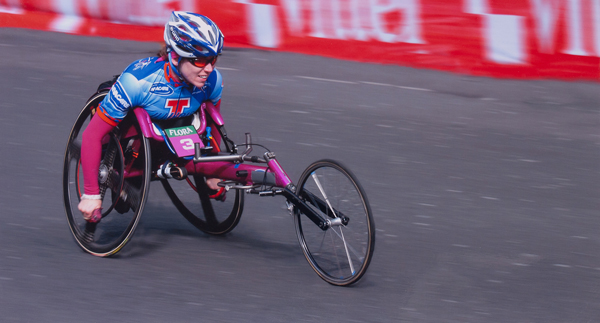 Lady Racer - Amanda McGrory, London Marathon