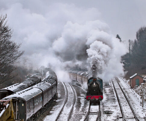 A smokey departure
