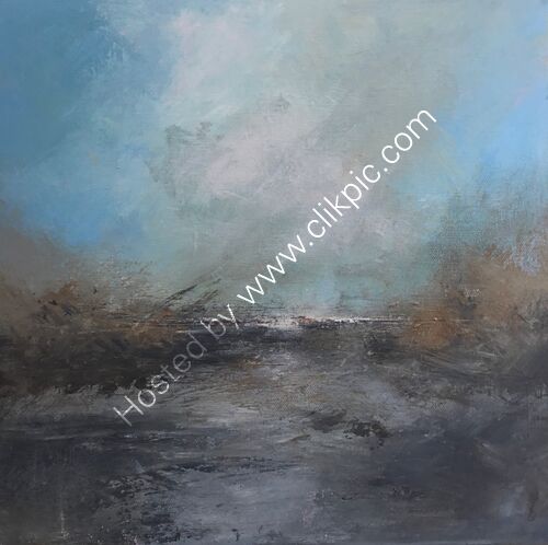 “Coastal reflections” deep edge canvas