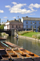 Punts at Cambridge