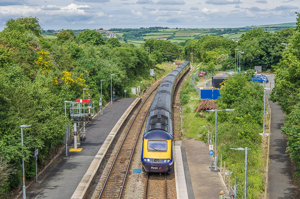 "The Cornishman" approaching Liskeard