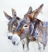 Donkey Pair 50cmx50