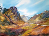 Highland Road 35x45cm