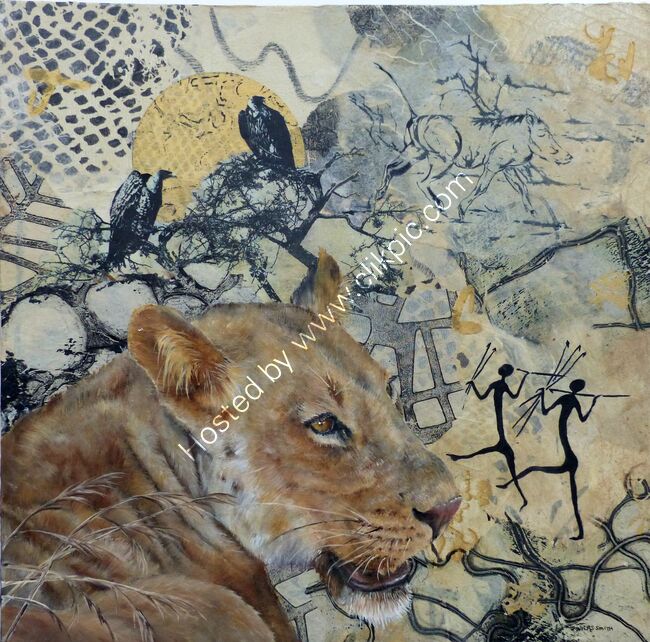 Lioness in Luangwa