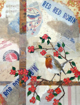 Red Red Robin 30cmx45cm
