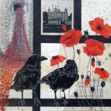 Rembrance at the Tower of London 45x45cm