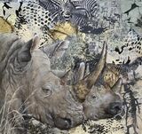 Rhino Mother & Baby