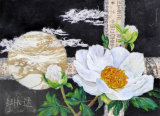 White Tree Peony 50cmx65cm