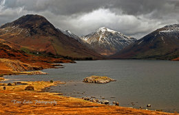 Across Wastwater to Great Gable