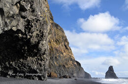 Reynisfjara cliffs.