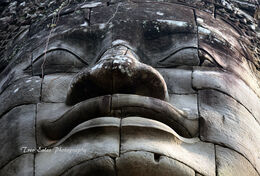 The faces of Bayon, Angkor Thom