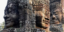 The faces of Bayon, Angkor Thom