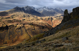 Eskdale Needle to the Scafells