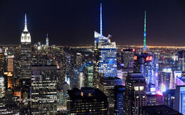 Empire State Building and Lower Manhattan