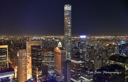 Central Park Tower from The Rockefeller Center