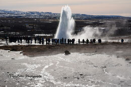 Watching Geyser blow