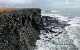 Basalt cliffs, Arnarstapi.