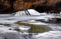 Outflow: Solheimajokull Glacier