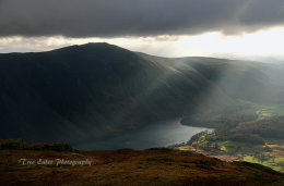 Sunrays over Wasdale