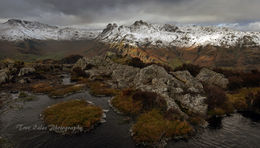 DSC 8Sunlight on the Langdales