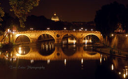 St Peters from Ponte Garibali