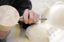 Hand carving a speciality.