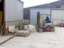 Our workshop, yard and examples of stone supplied.