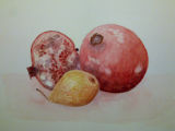 Pomegranates with Pear