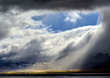 Cloud scape Saemundar hills