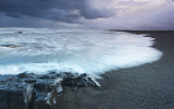 late evening langaholt beach image 3