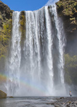 skogafoss waterfall
