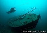 Sunken boat