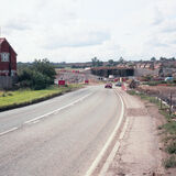 A14 under construction Rothwell 1992