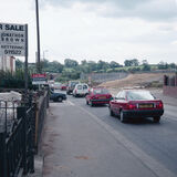 A14 under construction Rothwell 1992