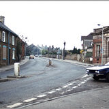 Bridge Street and the old A6 Rothwell 1979