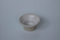 Small bowl with pouring lip
