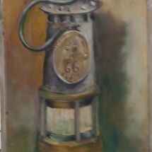 Manvers Main Colliery, Davey Lamp (SOLD)