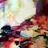 Becoming Variable then cyclonic. Metre sq. canvas. Framed £1200