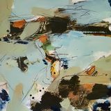 Raison d'etre 60 x 60 cms deep edge bespoke canvas £900
