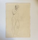 Unsigned Drawing from a Sketchbook dated 1882